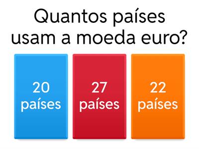 O euro e o dinheiro da zona euro.