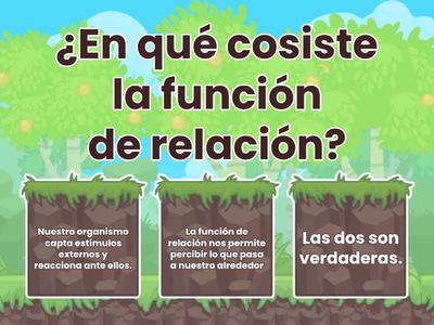 LA FUNCIÓN DE RELACIÓN. 