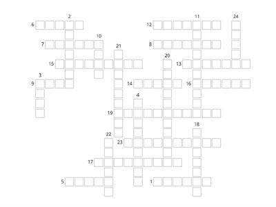 lab vocabulary Crossword