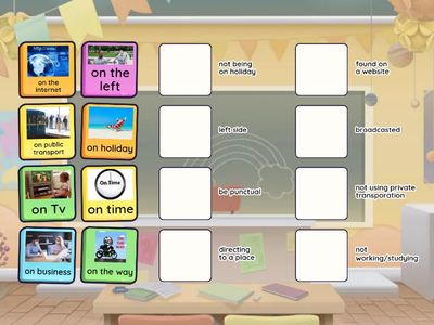 Basic 7 Phrases with on