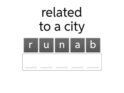 HMH Module 5 Week 1 Vocabulary