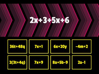 Equivalent Expressions