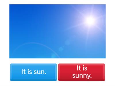 How is the weather today?