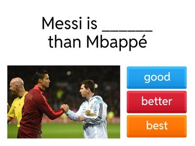 Comparatives & Superlatives 