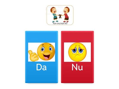 MOȘ NICOLAE - Ce fapte ii plac / nu-i plac lui Moș Nicolae? AȘA DA / AȘA NU (What does Saint Nicholas like? YES / NO)