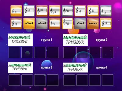  4 види тризвуків