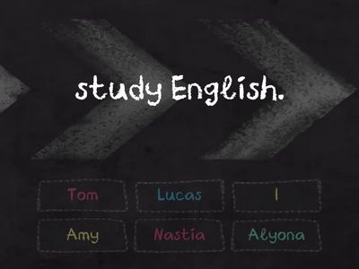 present simple match (GG2 1.2)