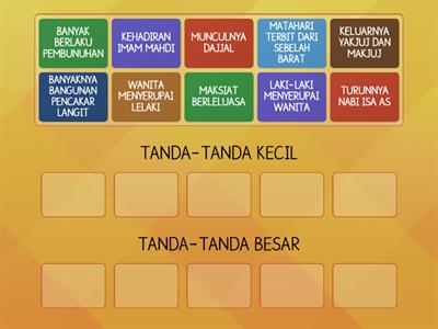 TANDA-TANDA HARI KIAMAT