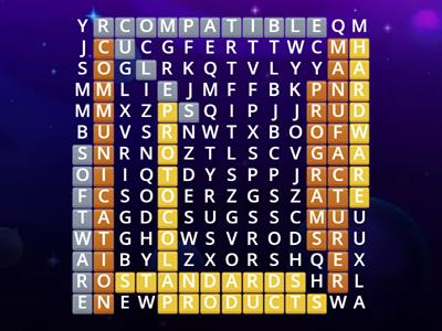 Wordsearch standards