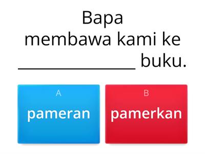 Kata Imbuhan Awalan dan Akhiran 