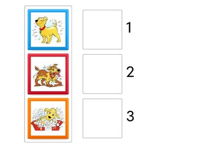 Что сначала, что потом (3 картинки)