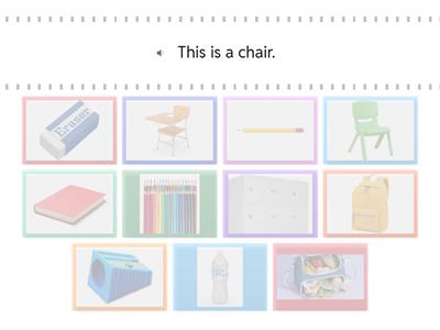 Classroom objects