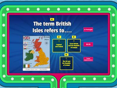 The UK and the British Isles QUIZ