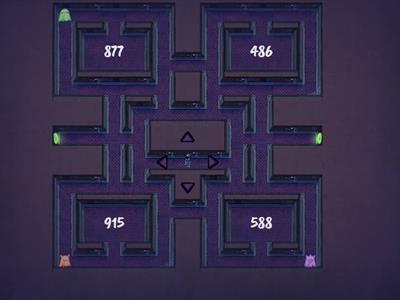 Scary Subtraction Maze