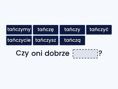 Powtórzenie czasowników (A0-A1)