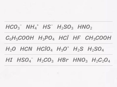 高中【選化Ⅲ】酸的強度大>>小