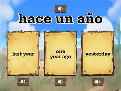 Time expressions past simple