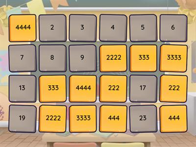 Внимание и память числа