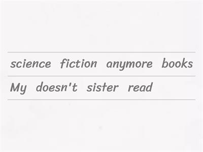 no longer / any more