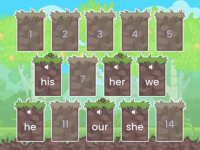 Найди пару: личное и притяжательное