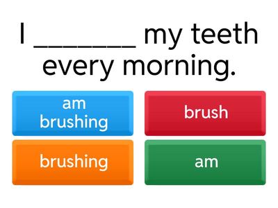 Present Simple or Present Continuous?