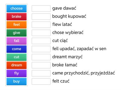 Super Powers 6 Irregular verbs part one