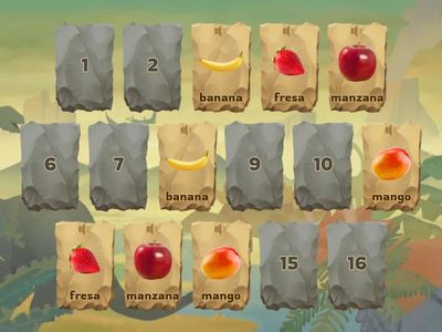 frutas ELE Spanish preA1