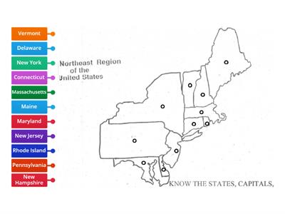 Northeast Printable