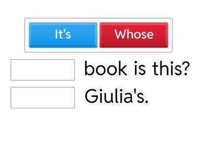 whose questions and answers primary school 
