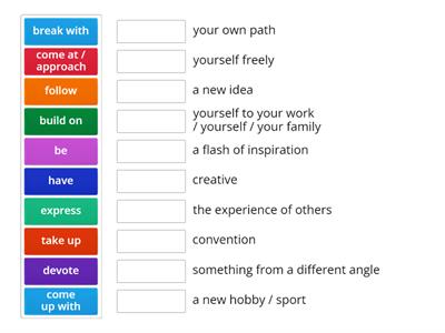 C2.1 U1 KEYNOTE PROFICIENT - CREATIVITY COLLOCATIONS