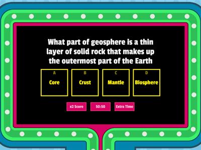 Earth and Life Science Game Show