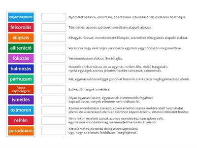 Irodalmi  - Alakzatok 