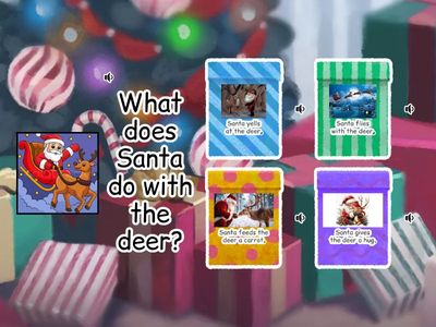 Christmas Comprehension - Kindergarten