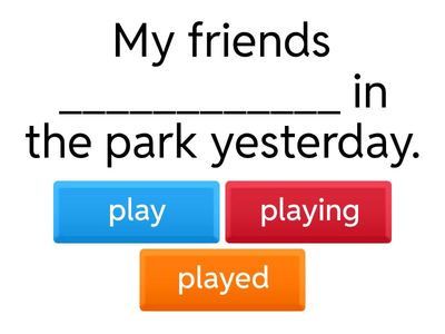 Past Simple Regular Positive