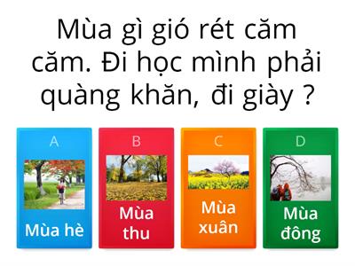 Bài 19: Các mùa trong năm - TNXH Cánh Diều 2