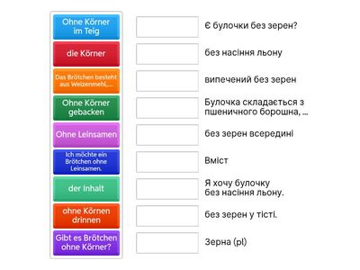 Brötchen mit .... . In der Bäckerei 