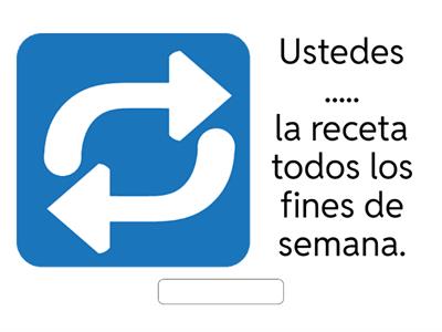 Stem changing verbs e-i