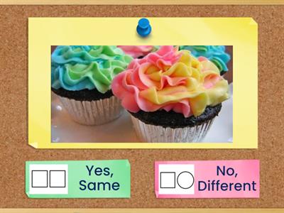 Same or Different?