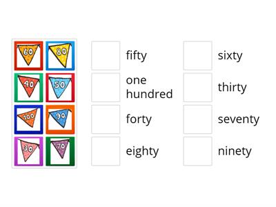 Numbers 30-100 Majema learn english 3