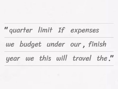Accounting. Conditionals