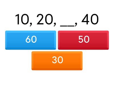 Skip Counting by 10s
