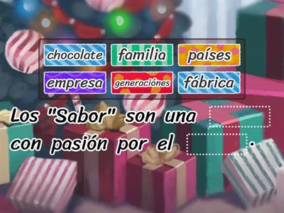 La familia de "Chocolate Sabor"