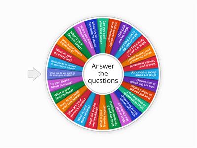 Speaking questions - Simple Present + Past