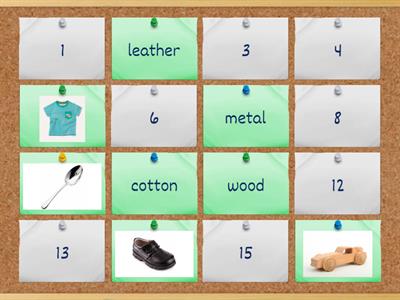 Science Material Matching