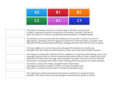 CEFR Levels