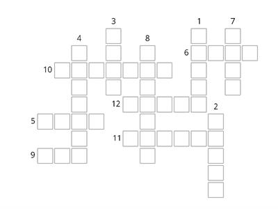 Household chores. Gogetter 3 crossword