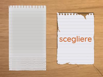  Verbi irregolari al congiuntivo presente