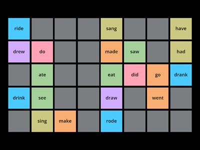 Spotlight 4_Irregular verbs