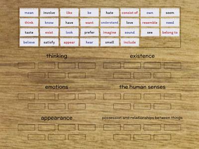 Stative Verbs