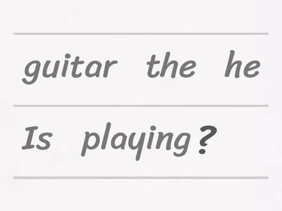 Порядок слов